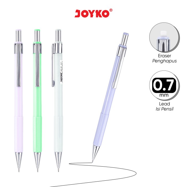 joyko Pencil Pencil Mechanical Pencil Pensil Mekanik MP-57